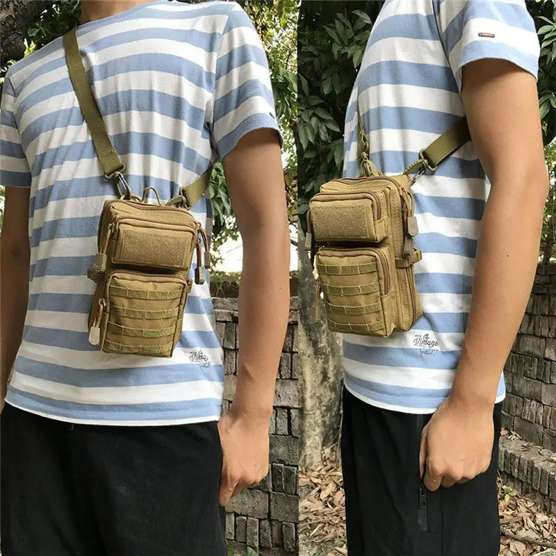 New Tactical Molle Zippered Pouch EDC Tool Pouch Tactical Phone Pouches Mini Waist Pouches Medical EDC IFAK Pack Mini Design