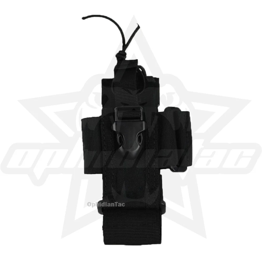Adjustable Wireless Calling Machine Electric Holder Bag Molle Two-Way Radio Holster Bag Holder Nylon Walkie Talkie Bag