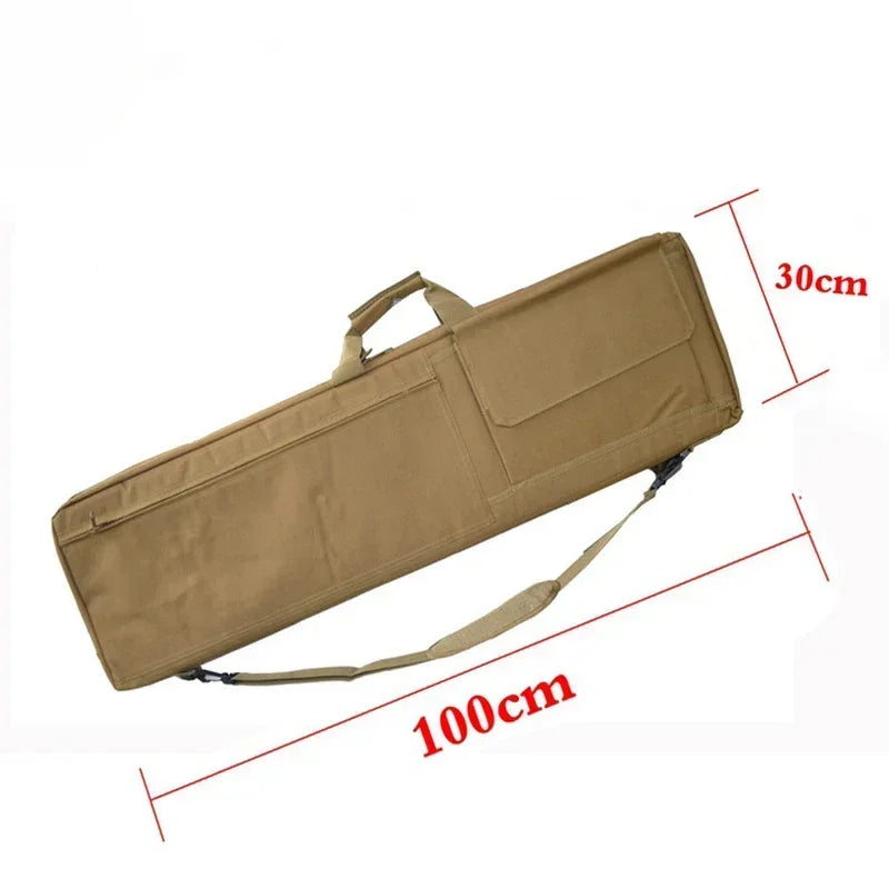 100CM /85CM Hunting Heavy Duty Bag Tactical Gun Rifle Carrying Case Bag With Cushion Pads Hunting Equipment