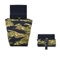 Tactical Foldable Pouch Airsoft Multicam EDC Molle Dump Pouch Hanging Recycling Extended Storage Abdominal Bag