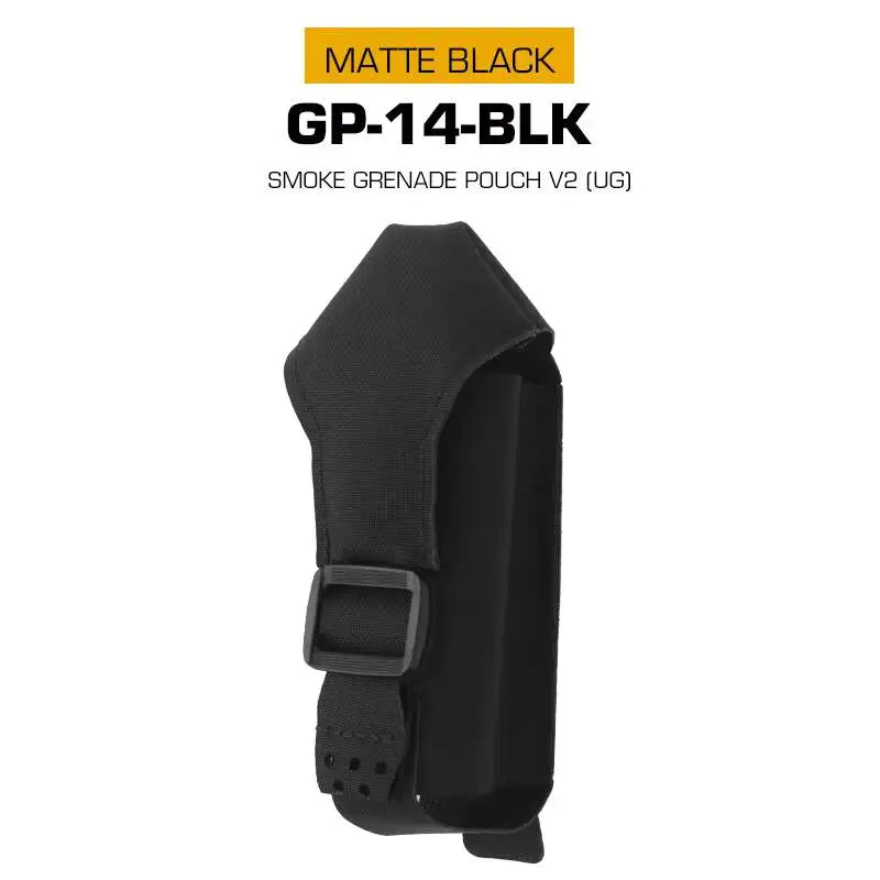 Tactical Smoke Grenade Pouch MOLLE Bag Elastic Tab/Fixed Outdoor Hunting Accessories Airsoft Training Gear