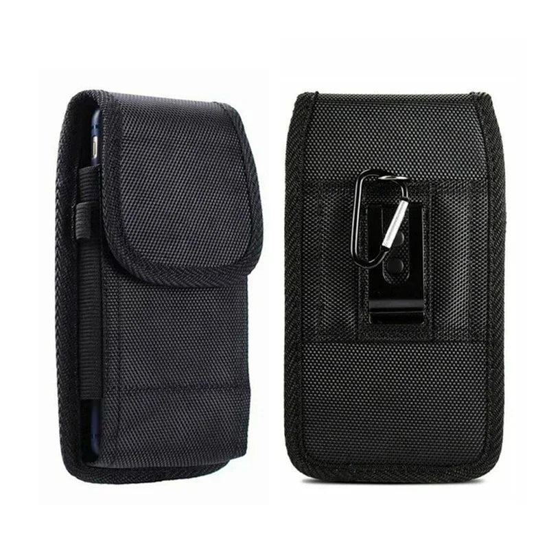 Tactical Nylon Molle Phone Holster Pouch Universal Belt Waist Bag 5.5" Mobile Phone Pouch Hunting EDC Accessory Bag