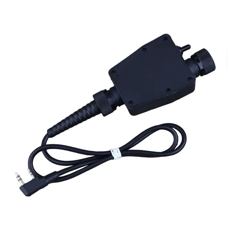 Emersongear For TEA PTT Intercom Switch Wire For Kenwood Version Radio Charge Plug Interface Walkie Talkie Hunting Hiking