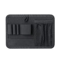 Tactical EDC Mesh Storage Pouch Hook Fasteners Modular Panel Organizer Adhesive Backboard Backpack Vest Expansion Accessory Bag