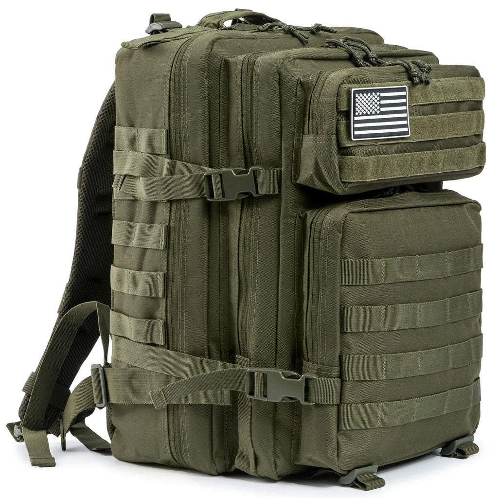 Outdoor 45L GYM Fitness Style Backpacks for Men/Women Tactical Training Molle Survival Bag Hiking Trekking Rucksack School Bag