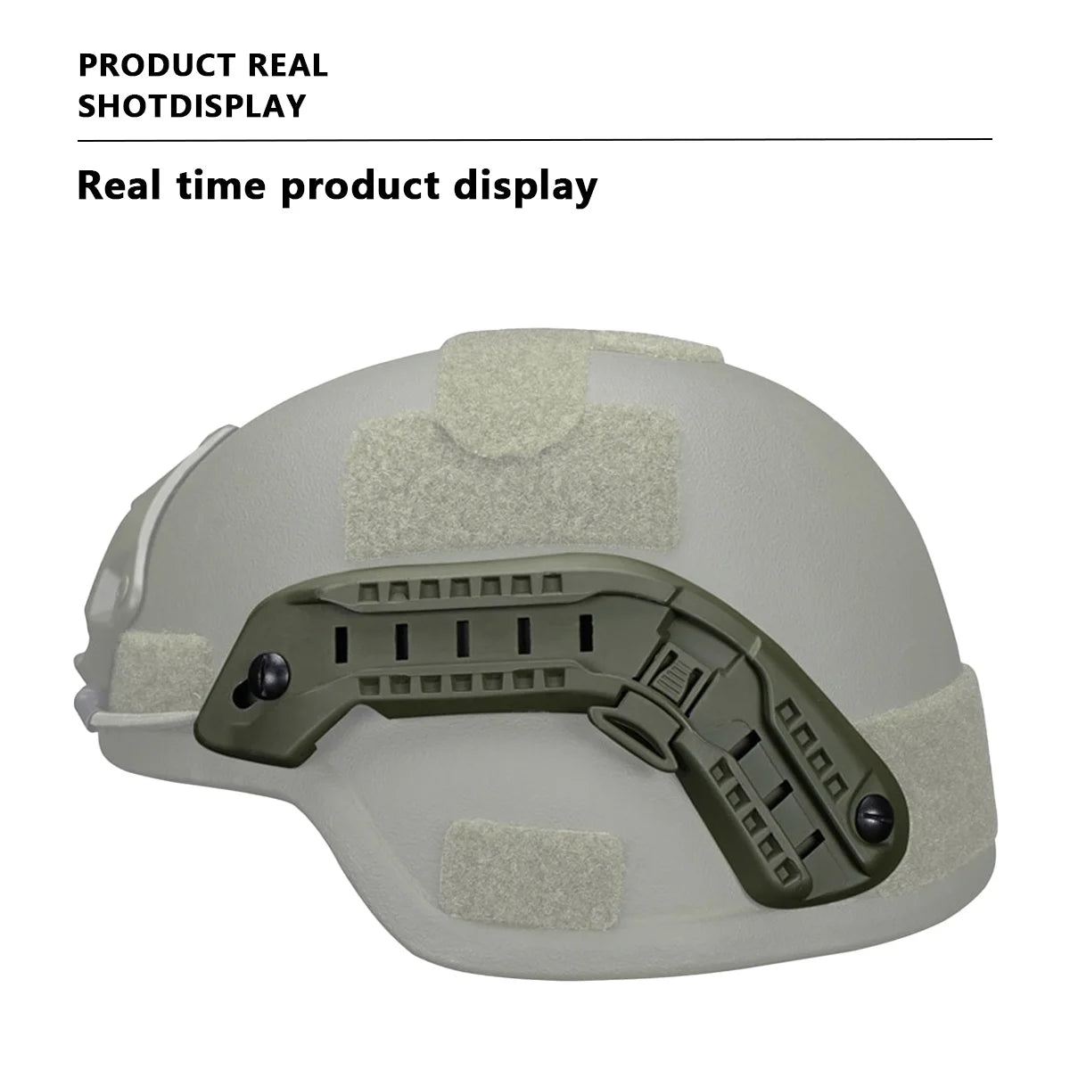 Tactical MICH2000 Helmet Side Guide Rail 1 Set ABS ARC Helmet Mount Installation Outdoors Hunting Helmet Accessories