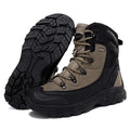 Outdoor Hiking Boots for Men Waterproof Thick Sole Men Boots Brand Plus Size Boots Ankle Man Hiking Shoes