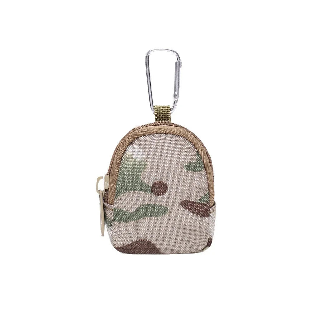 New Tactical EDC Pouch Men Coin Purses Pouch Bag Key Wallet Holder  Keychain Zipper Pocket Outdoor Key Bag