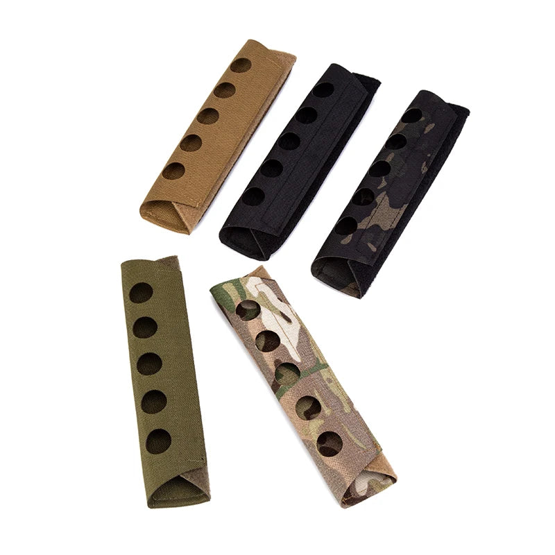 Tactical Modular Headset Cover Molle Headband Earphone Microphone Protection Case Hunting Earmuff Headphone Stand Strap