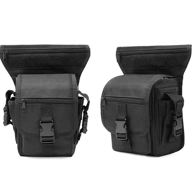 Tactical Drop Leg Bag Waist Belt Bag Drop Leg Pouch Nylon Molle Pack Men Climbing Hunting Camouflage Bag