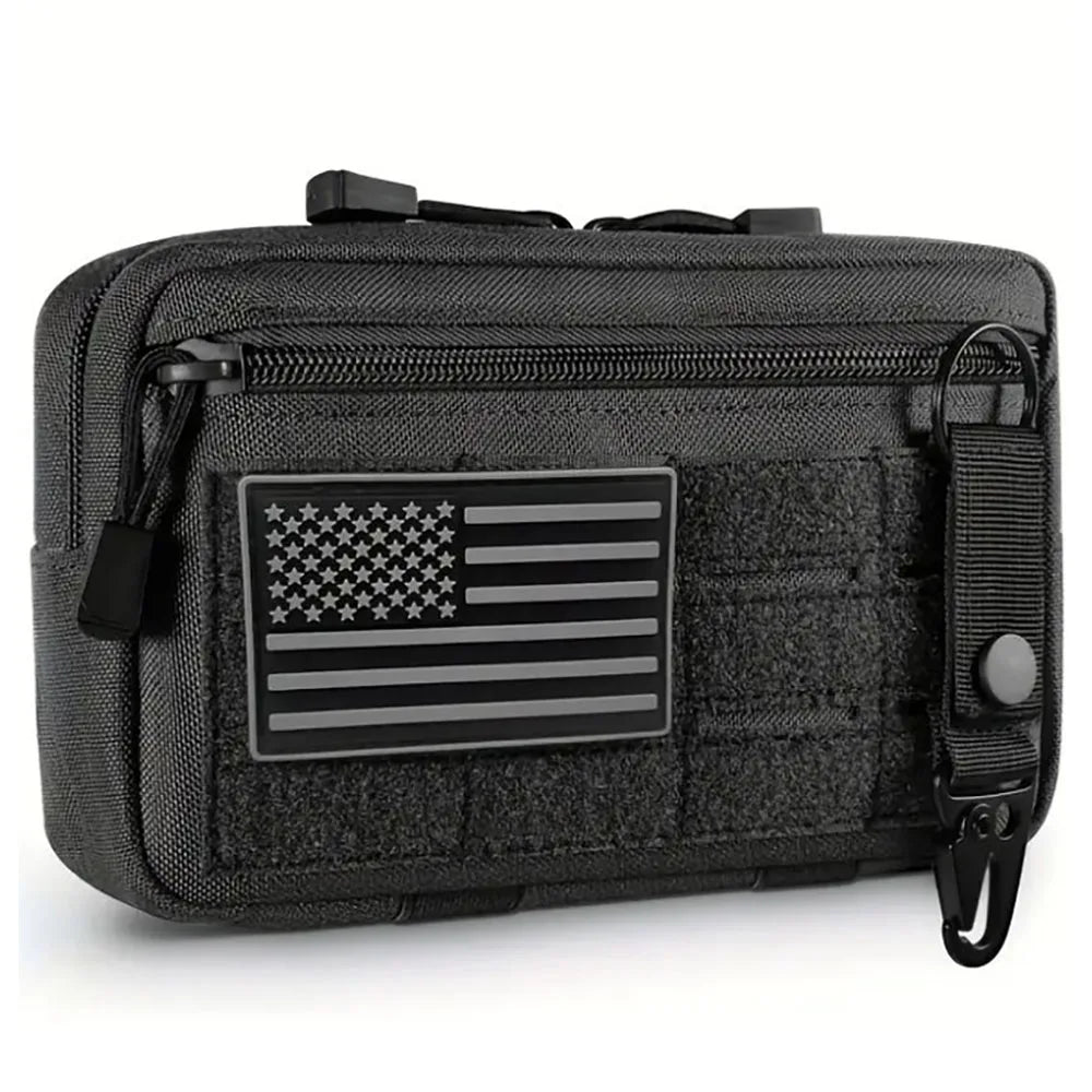 EDC Molle Tactical Pouch Waist Pack Compact Utility Pouches Waist Belt Bag Medical Bags Phone Case Outdoor Hunting Accessories