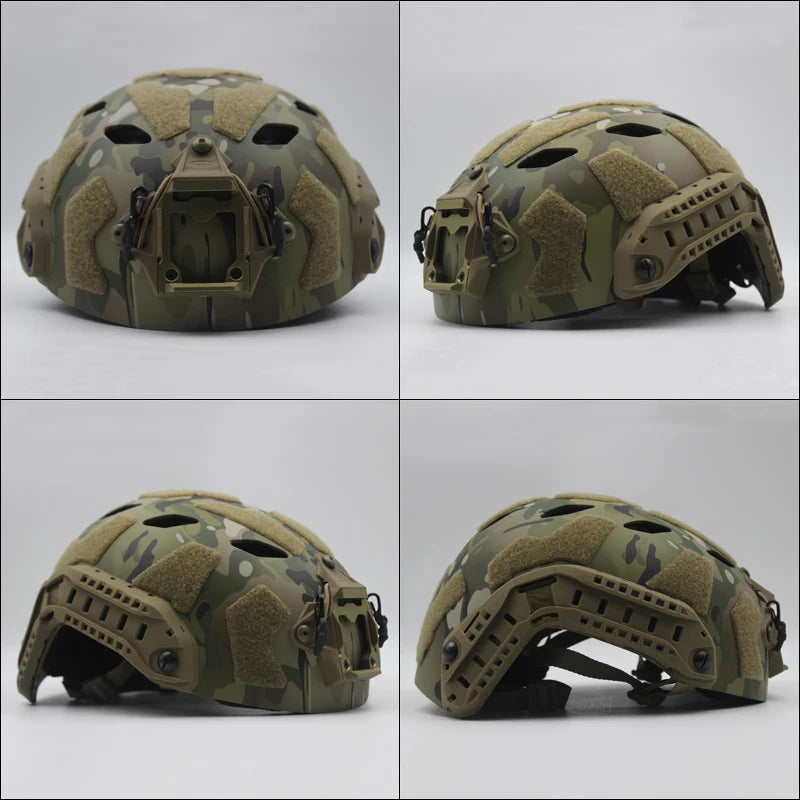 Upgrade SF Carbon Fiber Perforated Mountaineering and Cycling Expansion Helmet H016