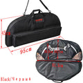 Archery Soft Lightweight Bow Case Cover Storage Bag Sling Backpack with Arrows Pocket Pouch for Hunting Compound Recurve Bow
