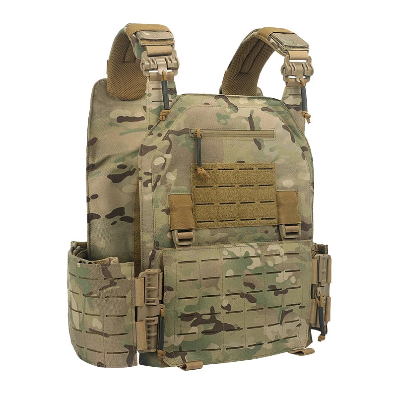 Outdoor hunting vest, tactical training clothing, quick disassembly
