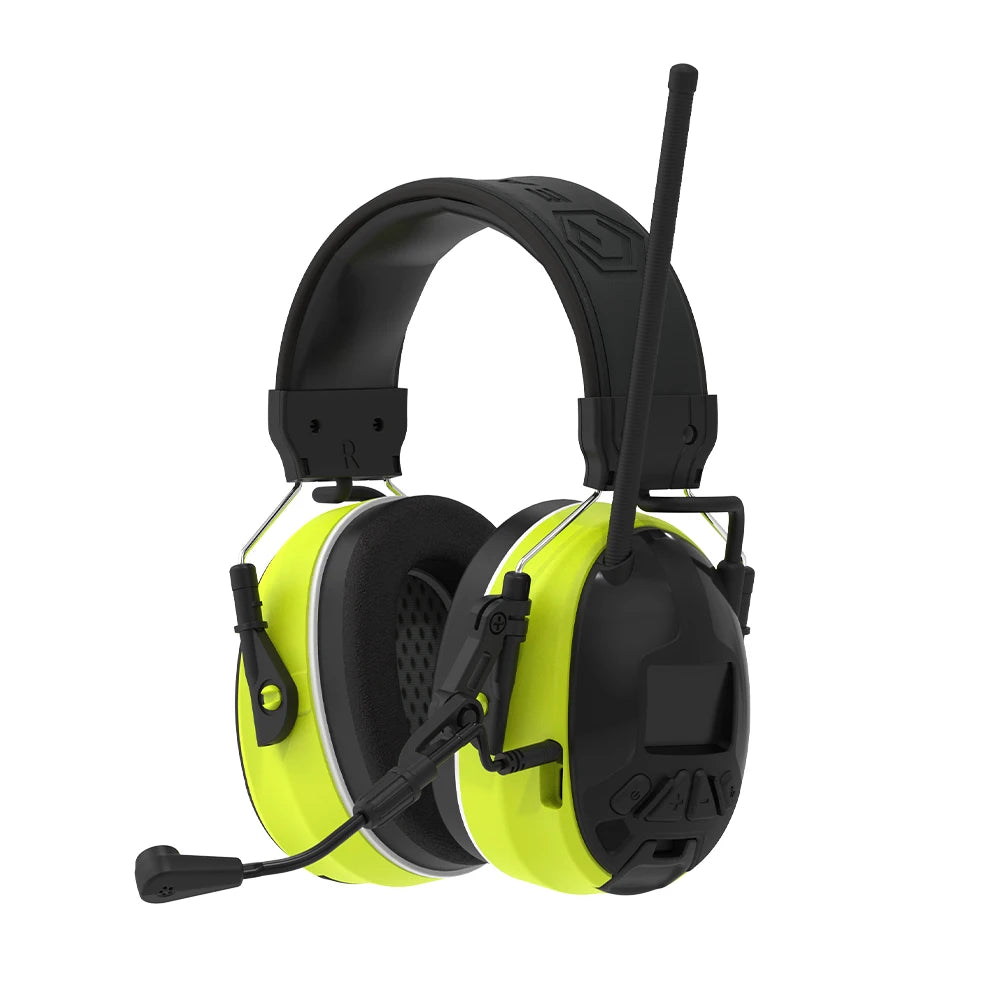 Electronic Hearing Protection Earmuffs EARMOR® C52 Noise Canceling Headset,For Manufacturing,Construction,Forestry,Industrial