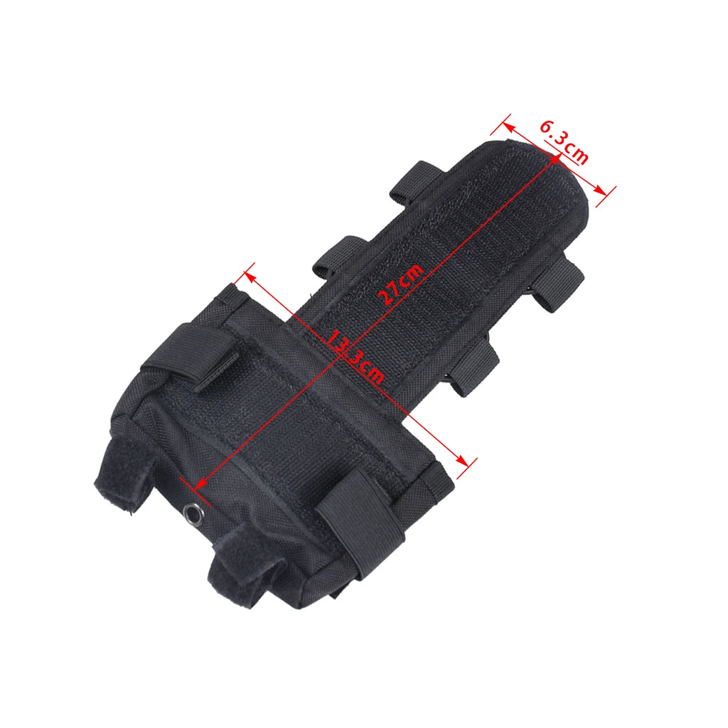 FAST Helmet MK2 Battery Pouch Battery Pack M-LOK Helmet Counterweight Pack Tactical Helmet  Accessories Cordura fabric US Velcro