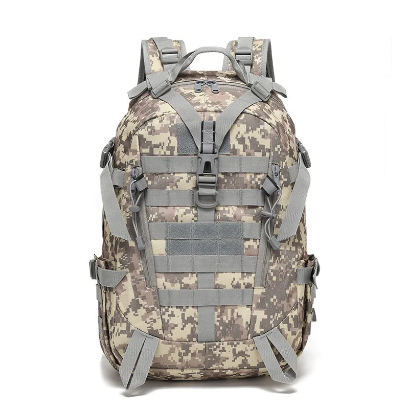 Camping Backpack Men's Bag Travel Bags Tactical Molle Climbing Rucksack Hiking Outdoor Reflective Shoulder Fishing Laptop Bag