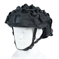 BOOIU FAST Helmet Cover 3D Camo Laser Cut Nylon Drawstring Mesh Airsoft Helmet Cloth Leaf Shape CS Hunting Helmet Accessories