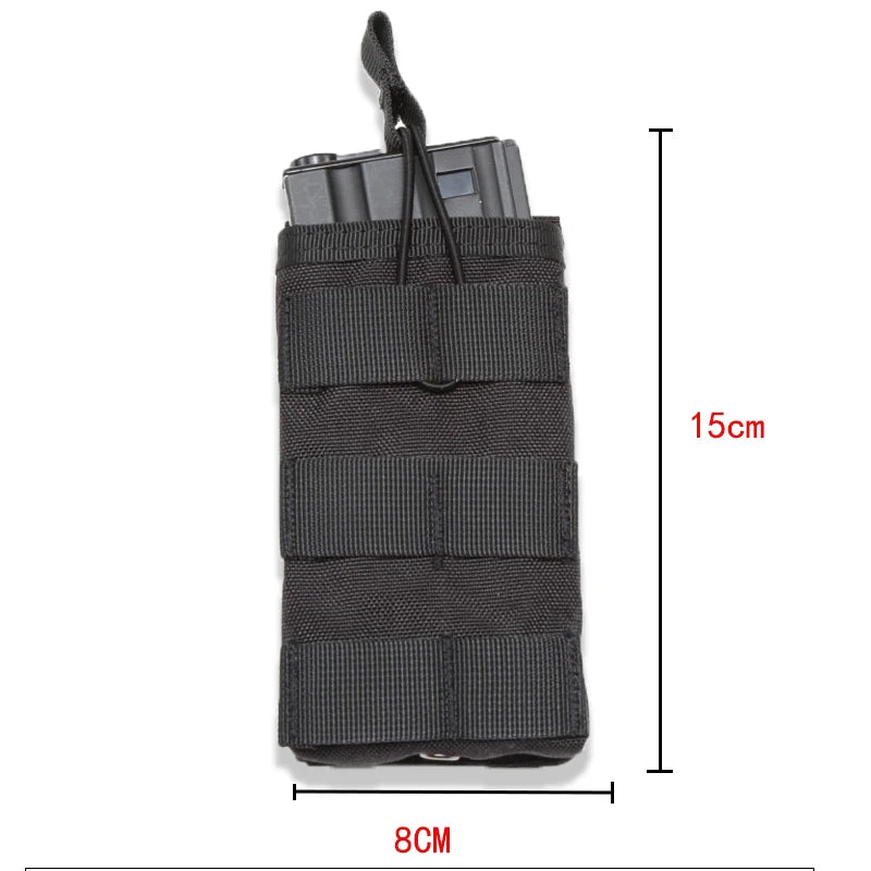 Tactical Hunting Molle Single&Double&Triple Magazine Pouches Airsoft AK 7.62 5.56mm M4 Magazine Bag Tactical Hunting Gear