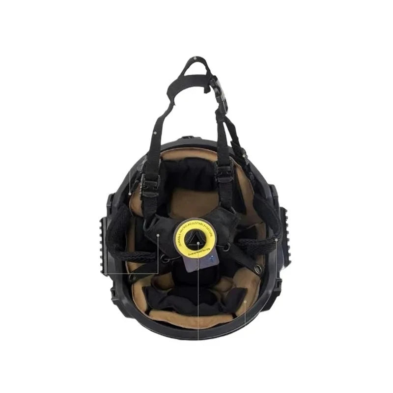 Tactical Helmet Suspension System Adjustable Fit for Airsoft and Training Compatible with Wendy WENDY MICH Mickey Helmet