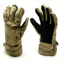 Russian Ruins Camouflage Tactical Gloves Airsoft Winter Thickened Five Finger Cold Gloves for Paintball Hunting Hiking Camping