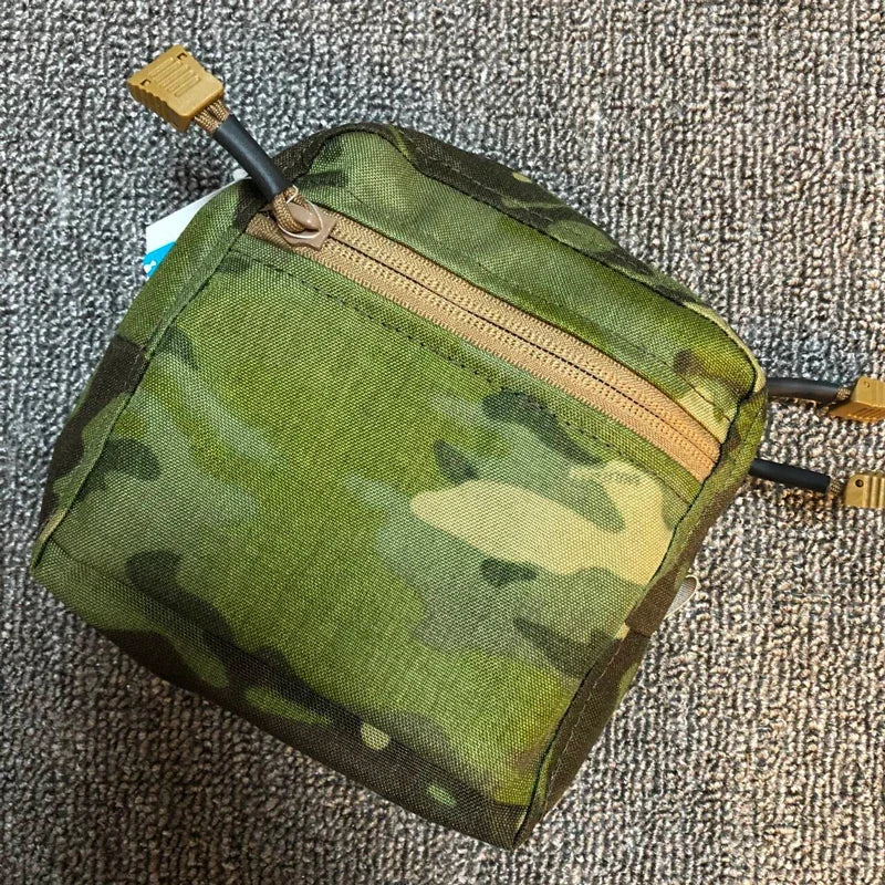 Airsoft GP Pouch Tactical EDC MOLLE Small Square Dump Pouch Hunting Multicam Sundry Storage Waist Bag Accessory