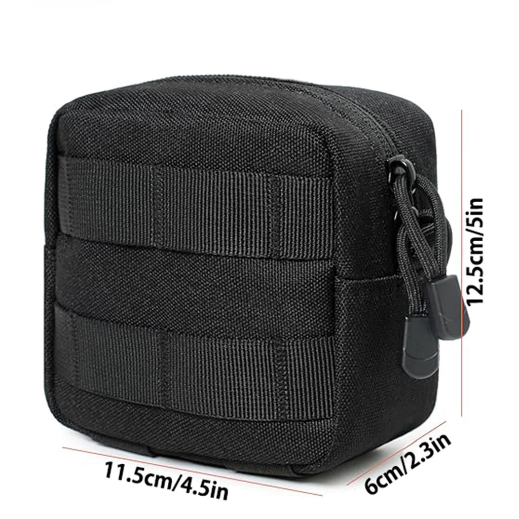 Mini Tactical Molle Compact Utility Pouch - General Purpose Small Admin Molle Pouches EDC Tool Utility Multi-Purpose Waist Belt