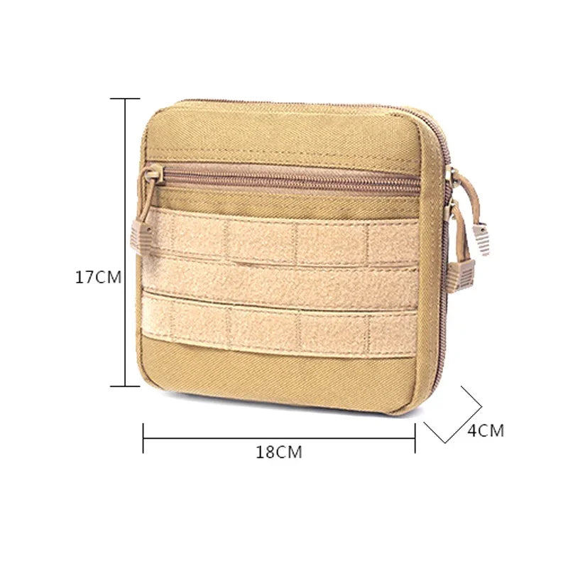 Tactical Molle EDC Pouch First Aid Kit Bag Medical IFAK Pouch EMT Bag Torch Waist Pack Backpack Hunting Accessories