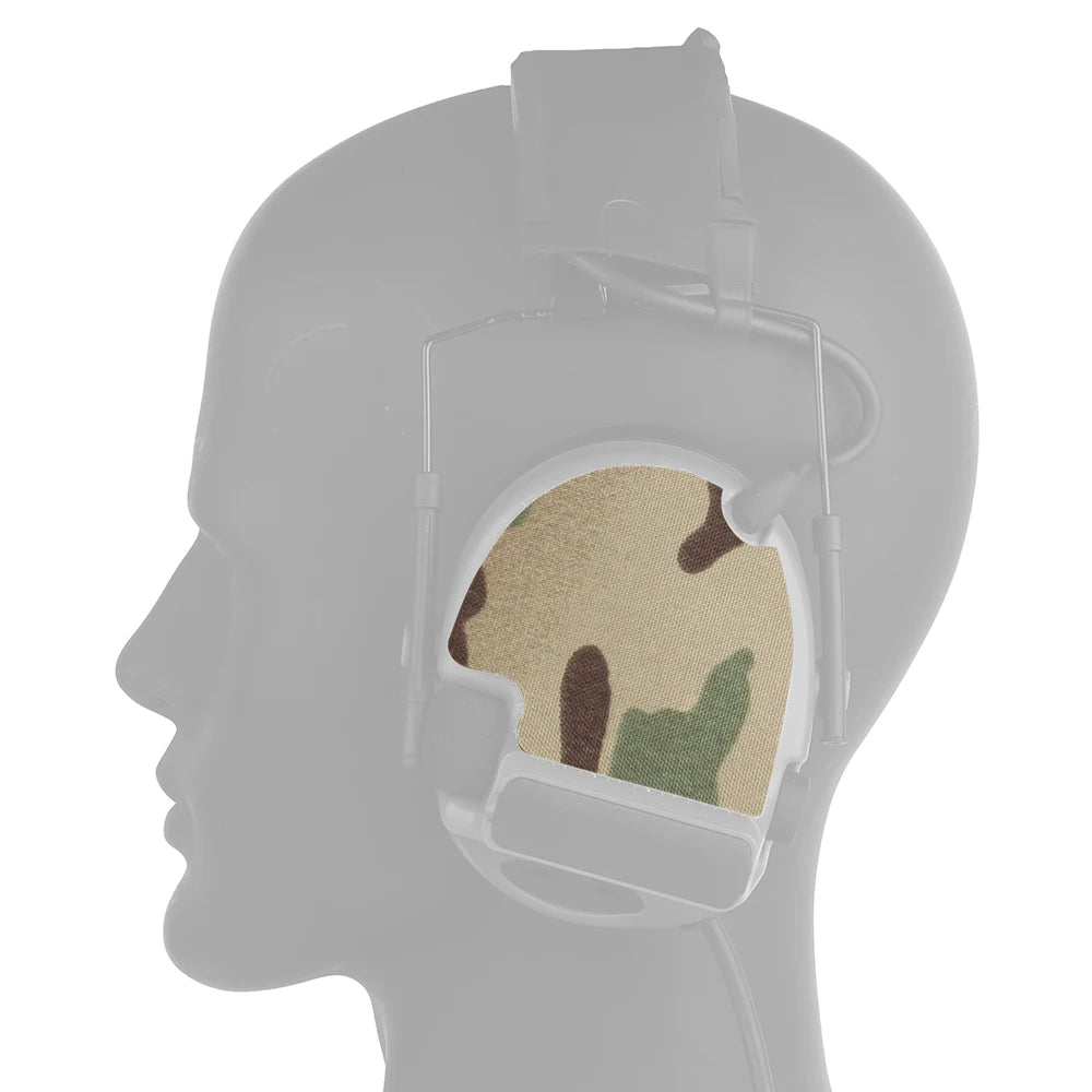 COMTAC Series Headset (II/III/V/VI) Camouflage Decoration Headset Cable Storage Hook Loop Tape Cover