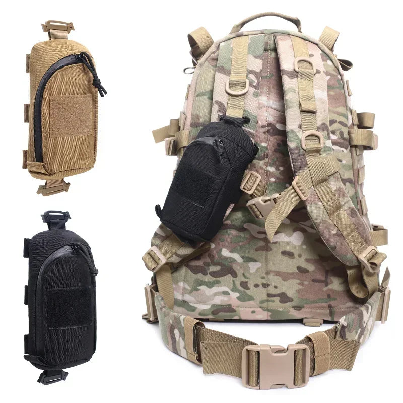 Tactical Molle Bag Backpack Shoulder Strap Accessory Pouch Multifunctional Hunting EDC Tool Pockets Small Compact Pouch