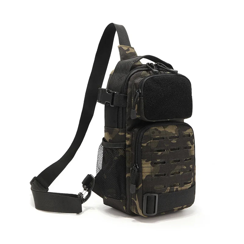 Tactical Sling Bag For Men Small Rover Shoulder Backpack EDC Chest Pack Outdoor Sports Molle Assault Range Daypack