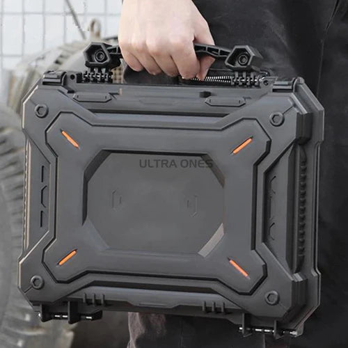 Tactical Portable Hard Gun Case Waterproof  Hunting Tool Box Camera Protective Case Equipment Storage Box with Foam Padded