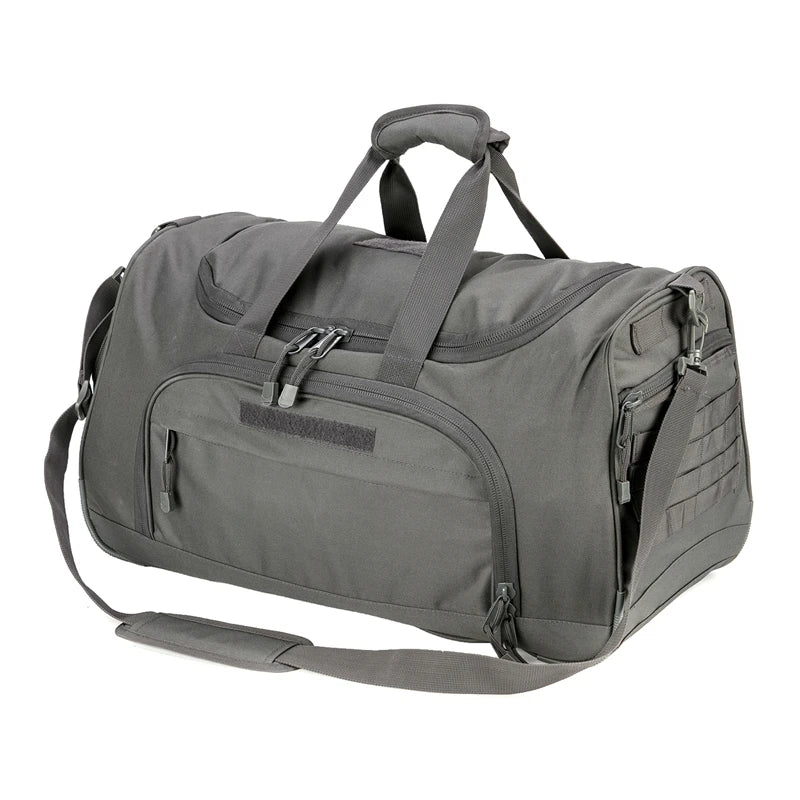 LQARMY 40L Waterproof Gym Bag Men Sports Travel Bags Tactical Duffle Luggage Outdoor Fitness Training Bag