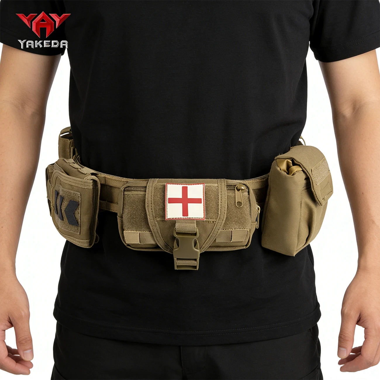 YAKEDA  Multi functional waist seal+accessory bag combination with quick detachable buckle, convenient for quick wearing/removal