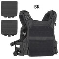 Poseidon Defense Top Grade DP Plate Carrier 3.0 Quick-Release Molle Vest Adjustable Sizing (S/M/L/XL) With 2Pcs Side Pocket
