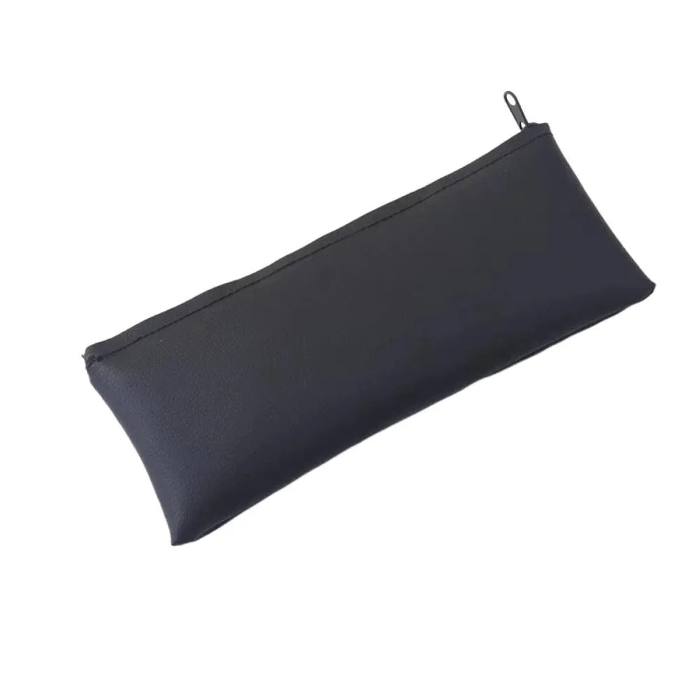 3 PCS 21.5x10.5cm Handheld Tool Bag Portable Handheld Bag Pouch Zipper Case Leather Storage Holder Organizer Tool Leather Bag
