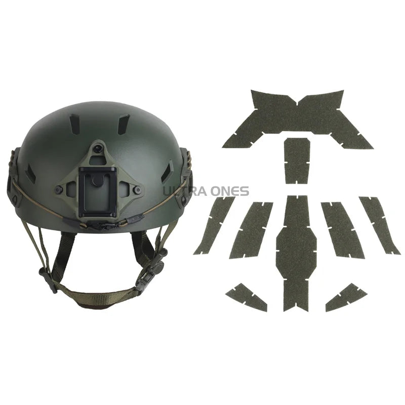 FAST Airsoft Helmet Vent Hole Design NVG Bracket ARC Side Rail Tactical Wargame Paintball Outdoor Hunting Helmets with Patches