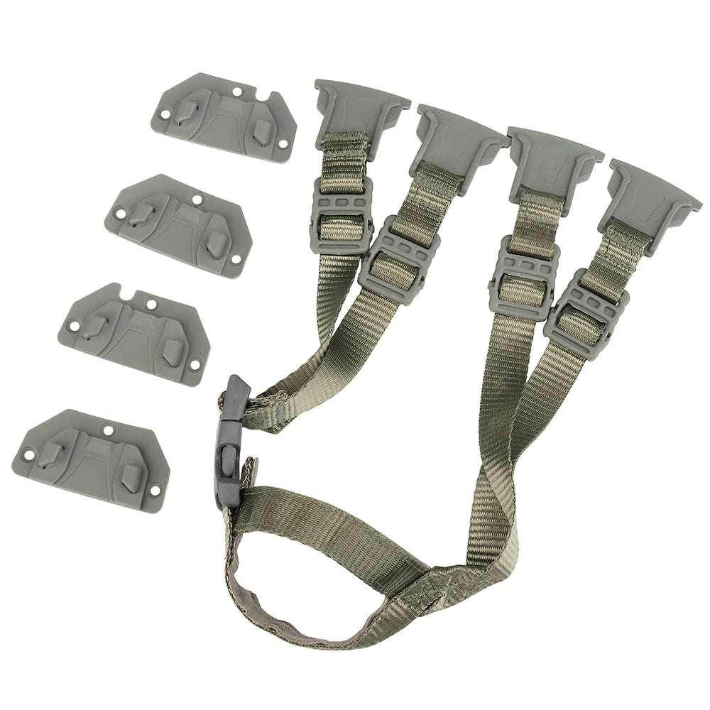 Helmet Chin Strap MK Helmet Belt Adjustable 4 Points Chin Strap MK Fast Helmets Retention System Strap Helmet Accessory