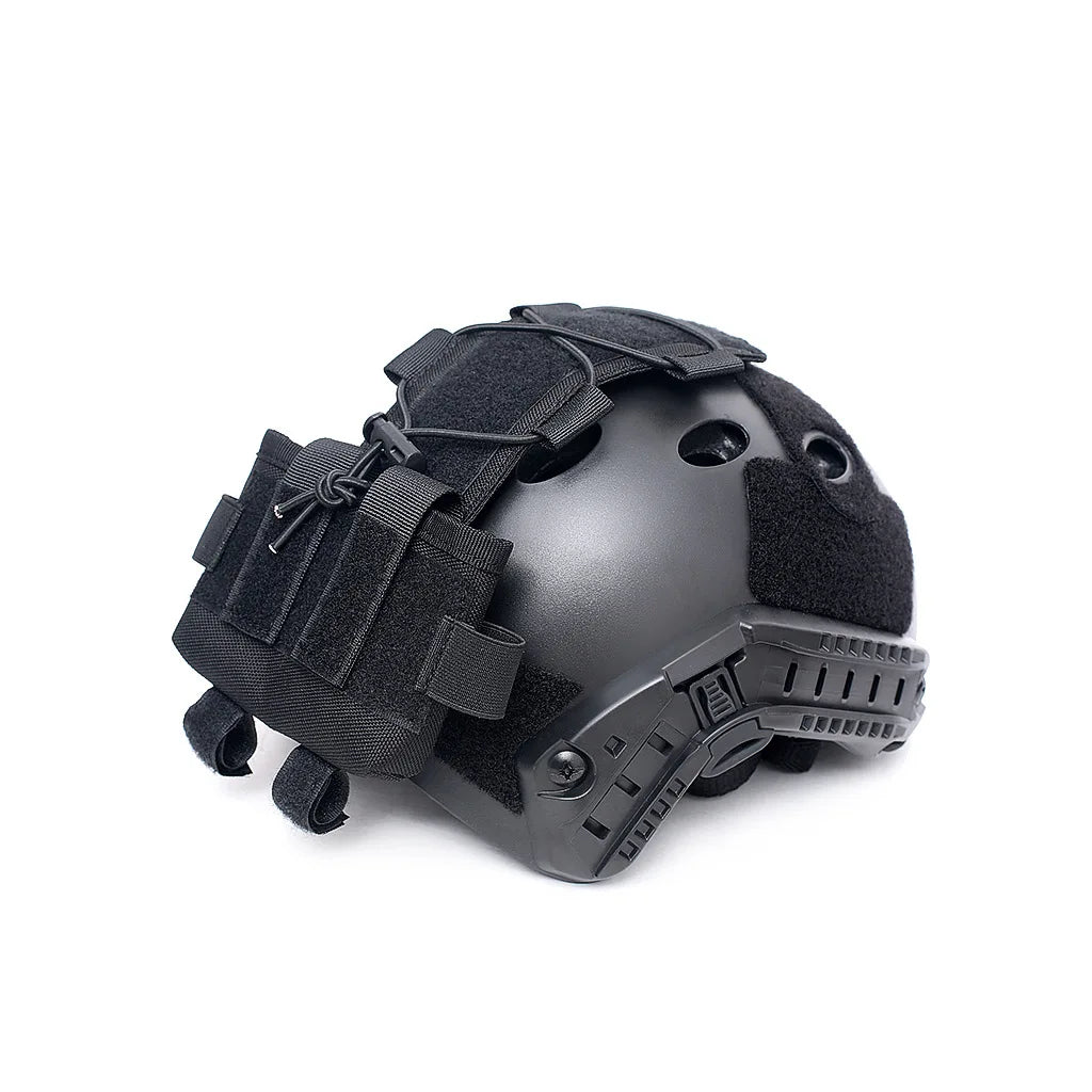 FAST MICH2000 Tactical Helmet Storage Bag MK2 Battery Pack Helmet Balance Weight Pack Air Gun Hunting Helmet Accessories