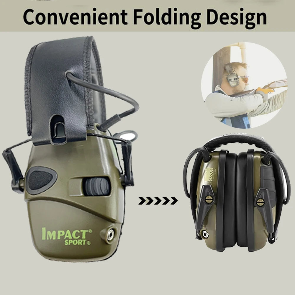 Tactical anti-noise Earmuff for Hunting shooting headphones Noise reduction Electronic Hearing Protective Ear Protection
