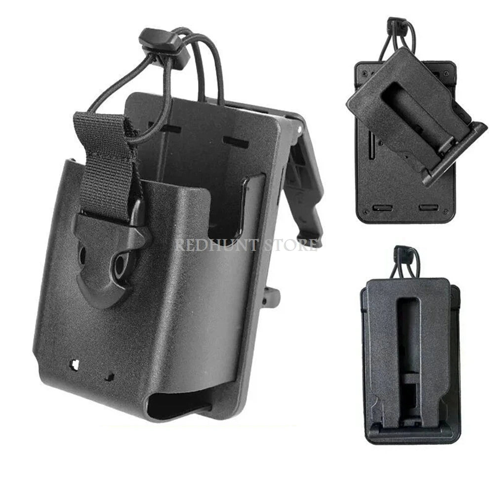 Universal Radio Holder Radio Pouch for Duty Belt with Belt Clip Law Enforcement Accessories Walkie Talkie Pouch MOLLE Pouch