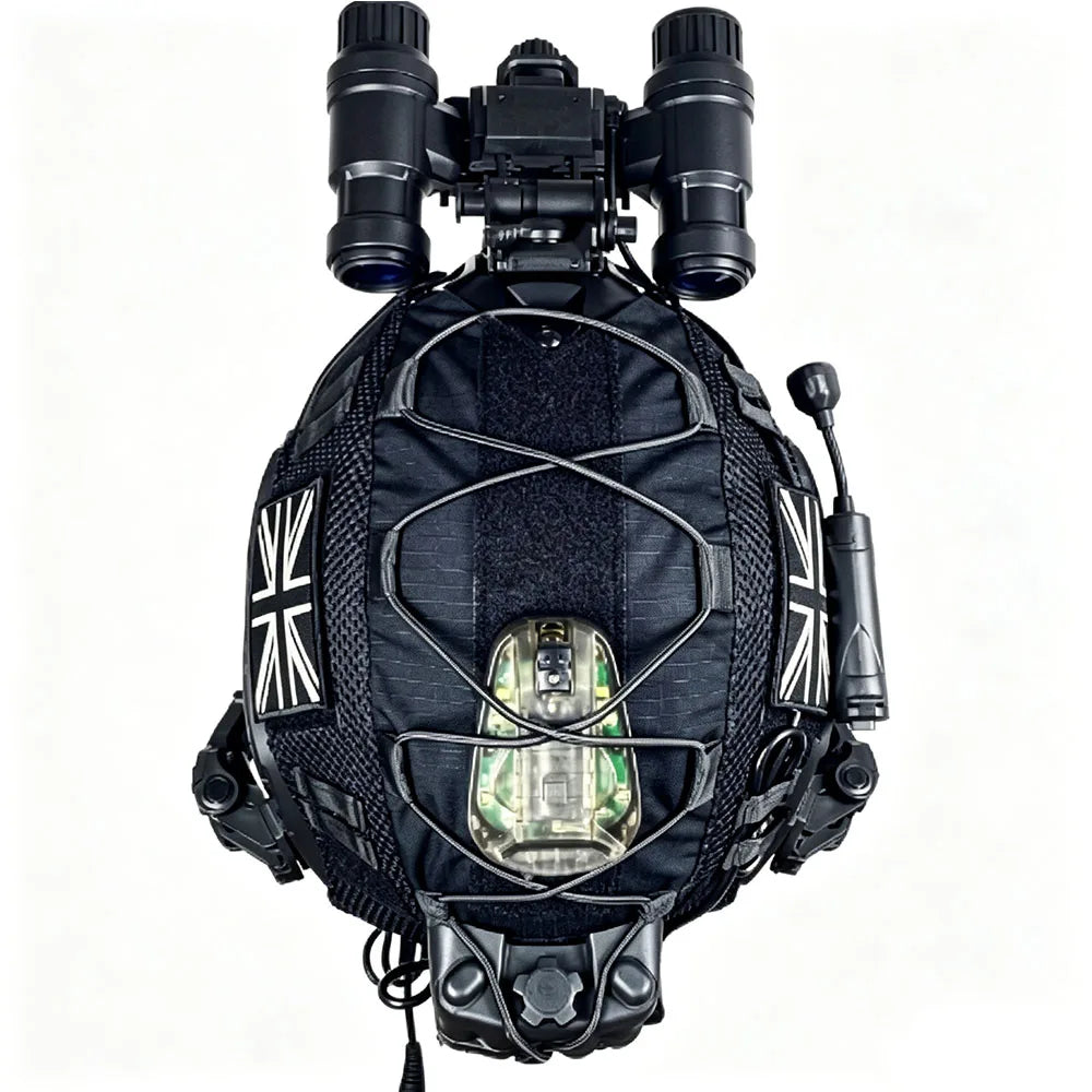 Men's Tactical Combat Vest with FAST Helmet Full Set of Airsoft Cosplay Prop for CS Games Halloween Party Cos Role‑Play Training