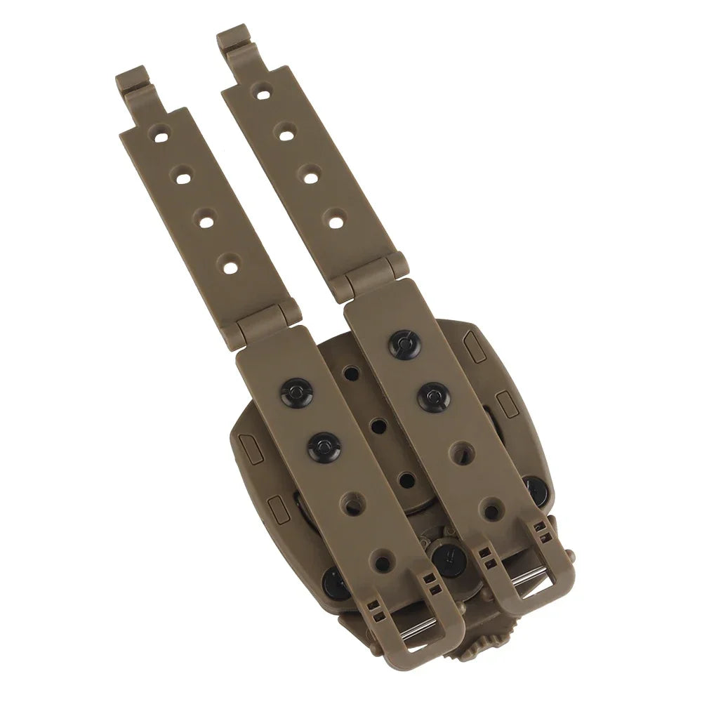 Tactical Quick Disconnect Kit 360 Degree Angle Platform with Molle Clamp Kydex Adapter Accessory Tactical Gear Adapter