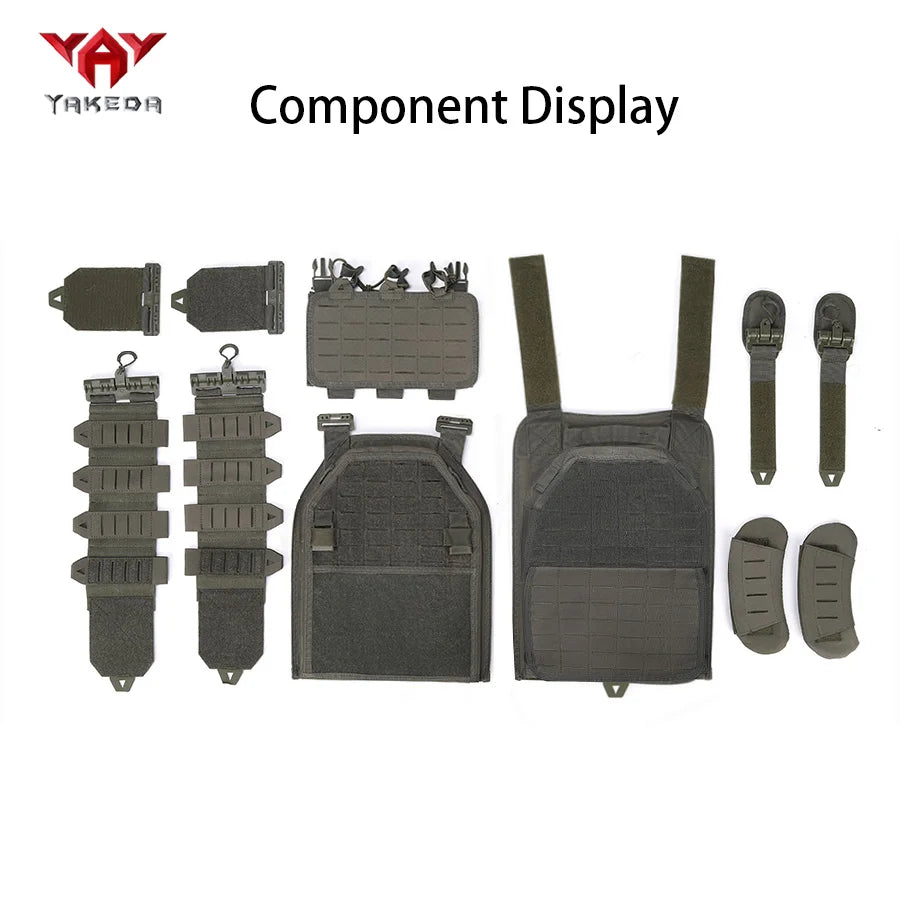 YAKEDA Quick Release Buckle Adjustable Shoulder Strap Multi functional Wear resistant Practical Tank Top for Outdoor Hunting