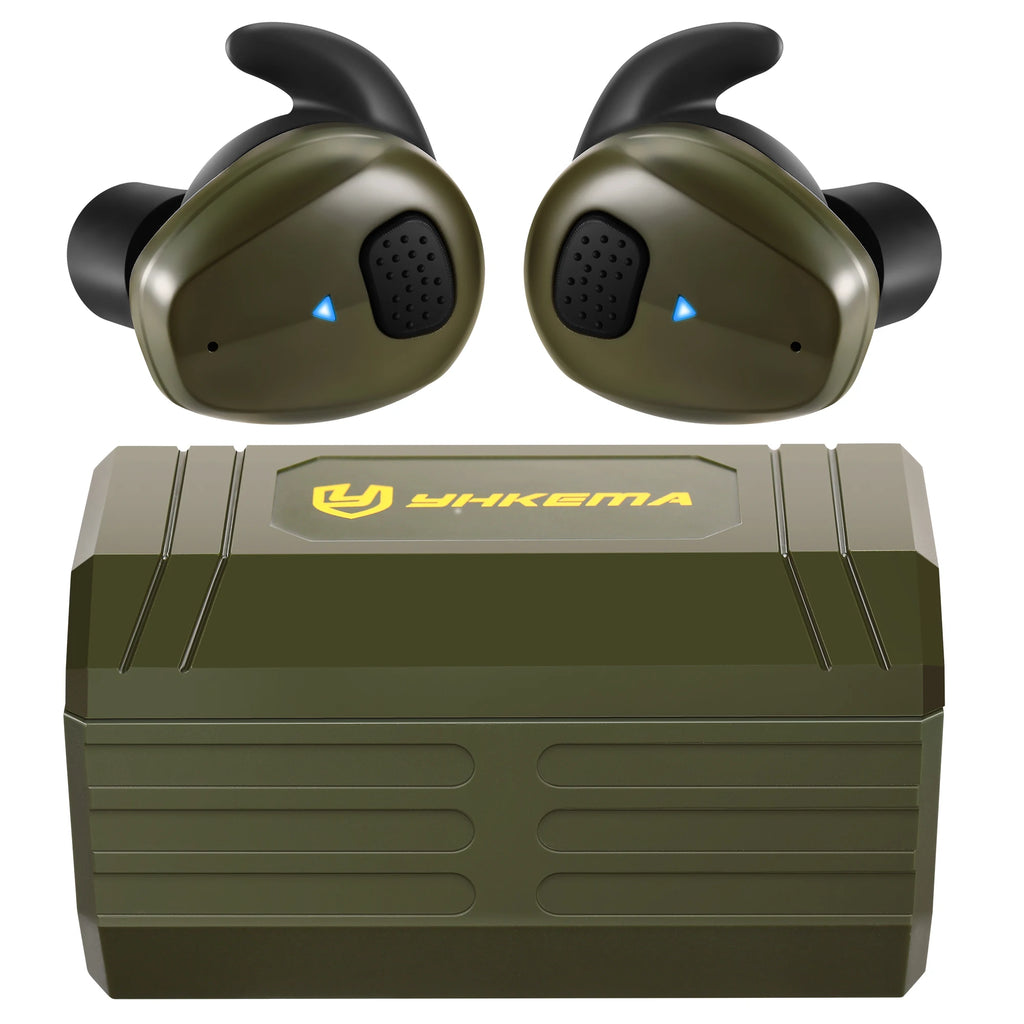 YHKEMA EB10 Tactical Bluetooth Headset Electronic Shooting Noise-Proof Earbuds/Noise-Cancelling Hearing Protection