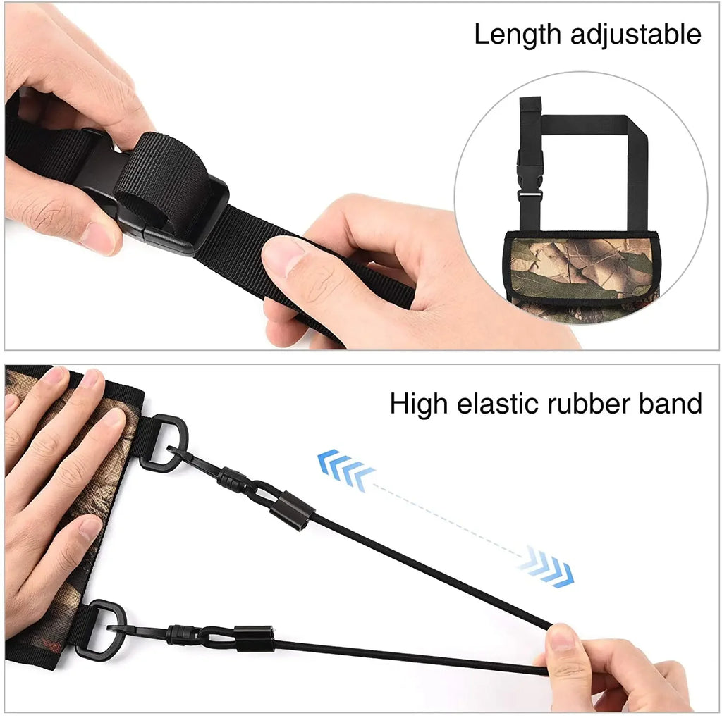 Tactical Car Seat Back Organizer Vehicle Gun Holder- Seat Back Storage Cover with Gun Rack For Rifle Hunting Universal