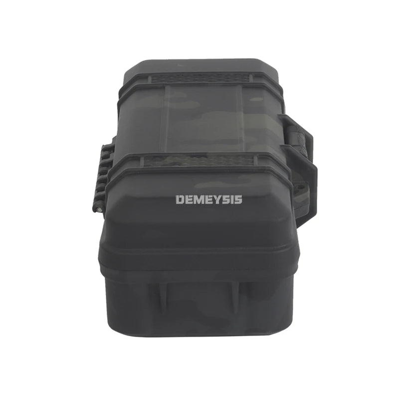 Tactical Flashlight Storage Box Dustproof with Padded Hunting Shooting Toolbox Suitcase Lockable Safety Accessories Case