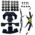 Wendy Helmet Suspension System Helmet Lanyard FAST MICH Outdoor Hunting BK/DE/RG Helmet Accessies