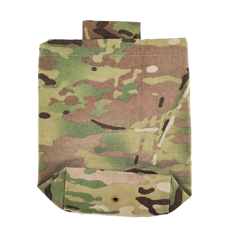 Multicam Dump Pouch Tactical Molle Magazine Bag Hunting Airsoft Paintball Camping EDC Folding Recycling Storage Tool Bag