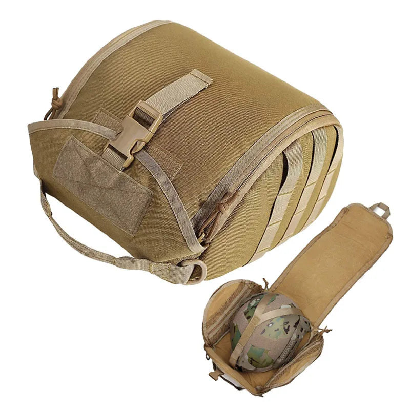 Tactical Helmet Bag Airsoft Anti-virus Carrier Bag Bulletproof Helmet Box Outdoor Storage Molle Bag For Fast MICH Wendy Helmet